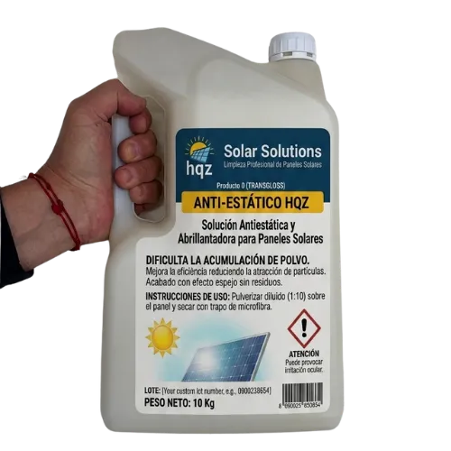 Anti-Estático HQZ para paneles solares